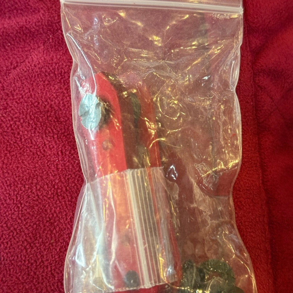 Red Key Holder and Accessories NWOT